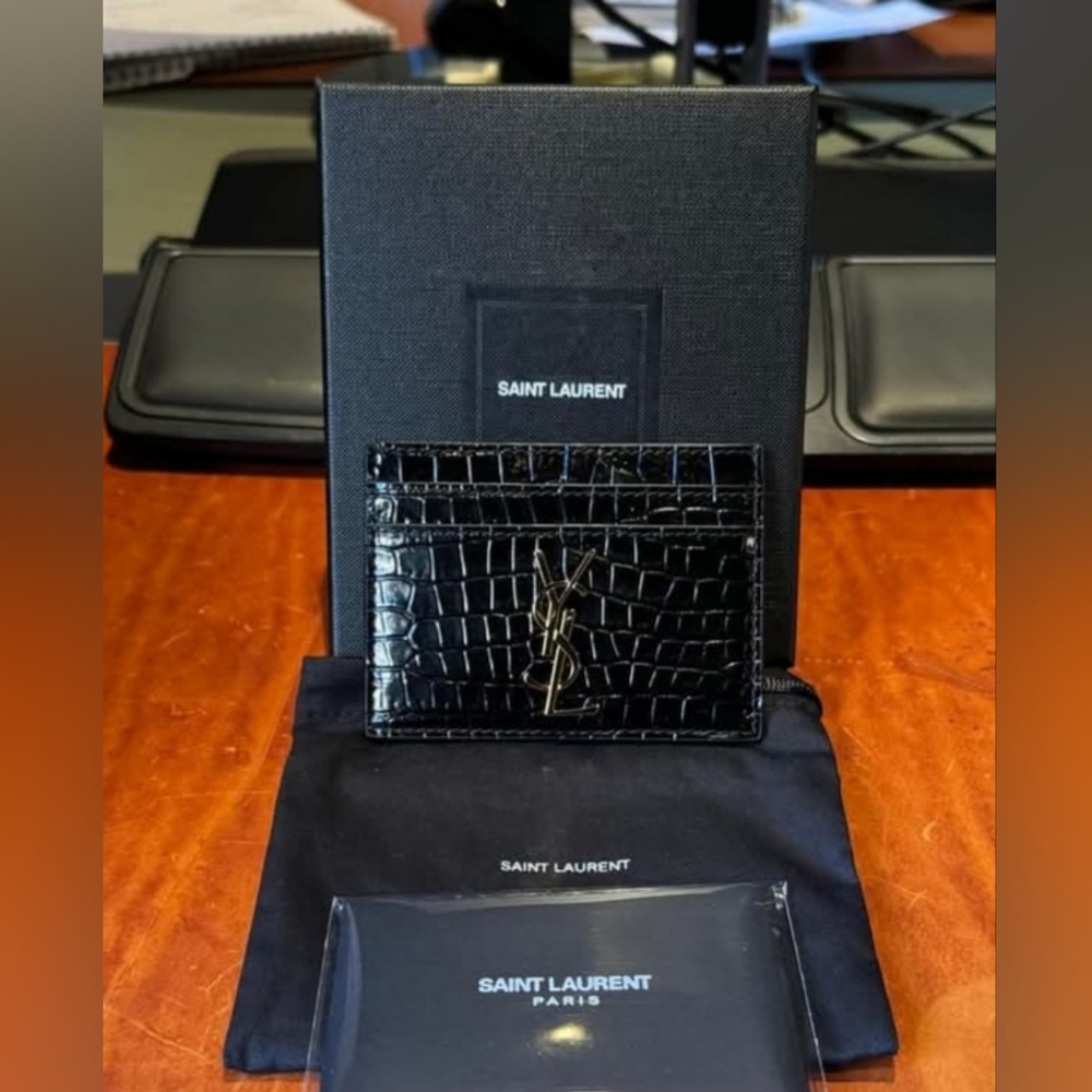 YSL card holder